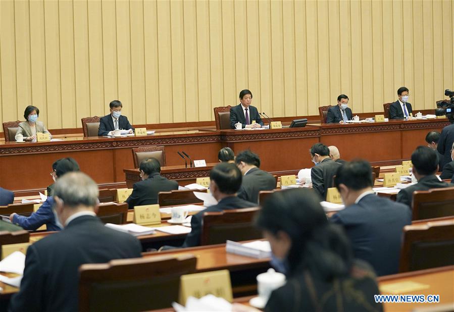 CHINA-BEIJING-LI ZHANSHU-NPC-STANDING COMMITTEE-SESSION (CN)