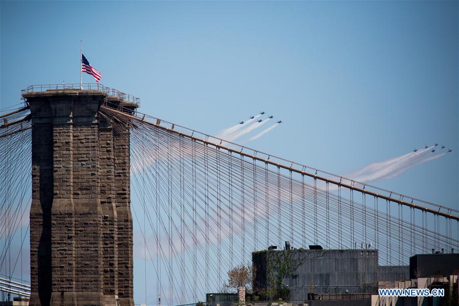 America Strong: Thunderbirds, Blue Angels Salute New Jersey COVID-19  Responders