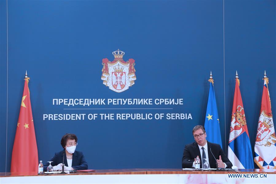 SERBIA-BELGRADE-PRESIDENT-CHINA