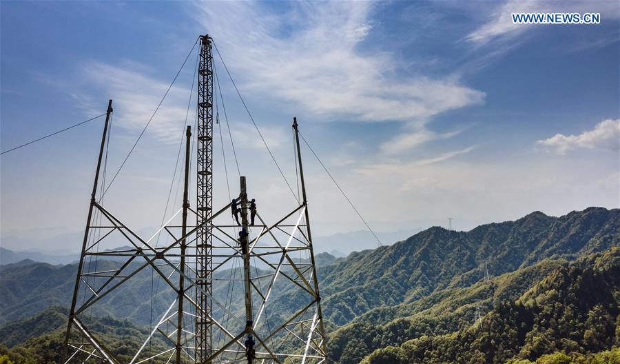 CHINA-SHAANXI-TRANSMISSION LINE-CONSTRUCTION (CN)