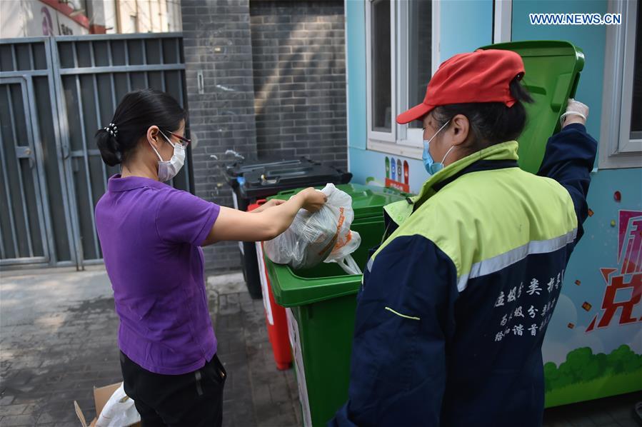 CHINA-BEIJING-GARBAGE SORTING-COMMUNITY (CN)