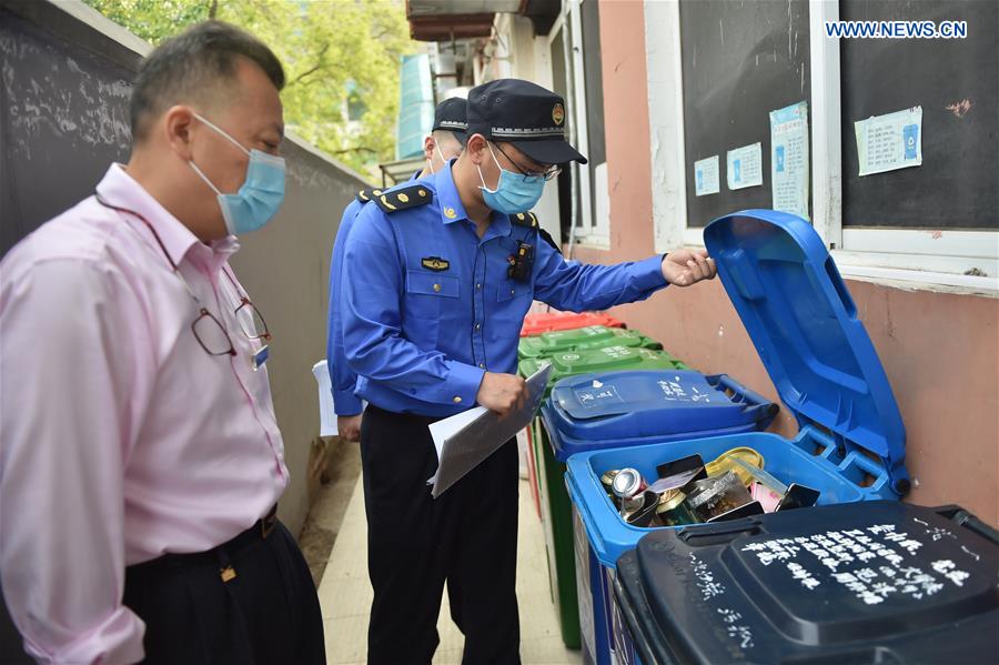 CHINA-BEIJING-GARBAGE SORTING-COMMUNITY (CN)