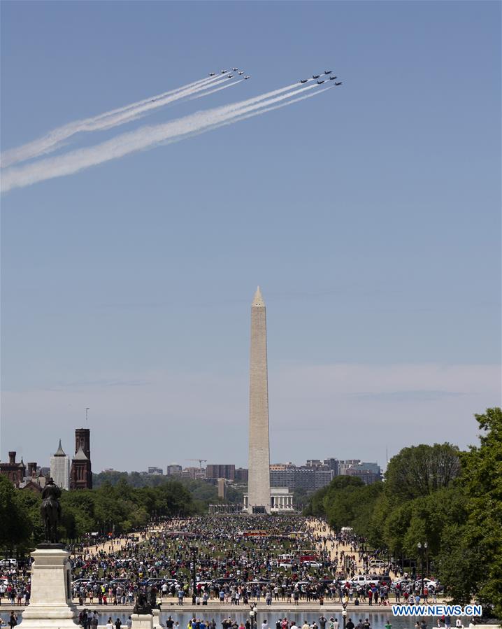 U.S.-WASHINGTON D.C.-COVID-19-FLYOVER