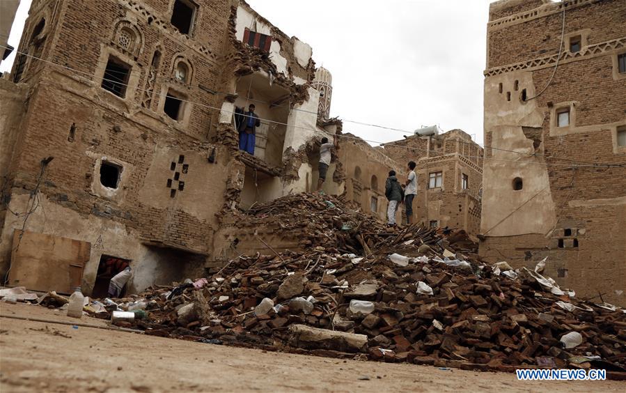 YEMEN-SANAA-HEAVY RAIN-DESTRUCTION