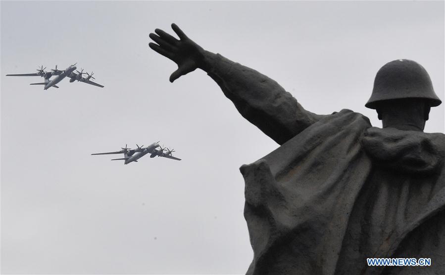 RUSSIA-MOSCOW-VICTORY DAY-AIR PARADE REHEARSAL