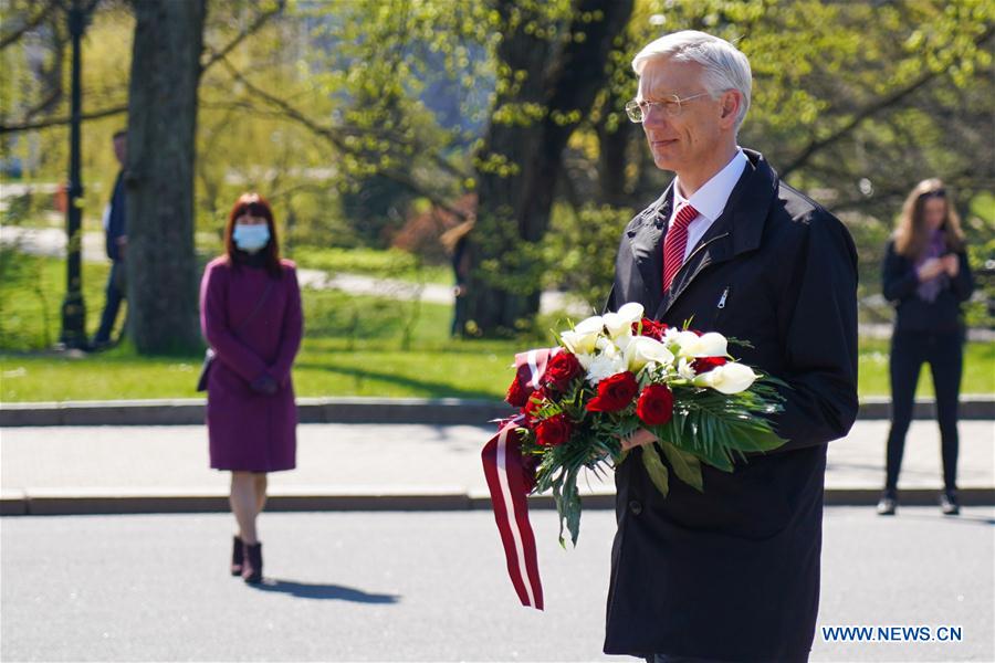 LATVIA-RIGA-COVID-19-DECLARATION OF INDEPENDENCE-ANNIVERSARY