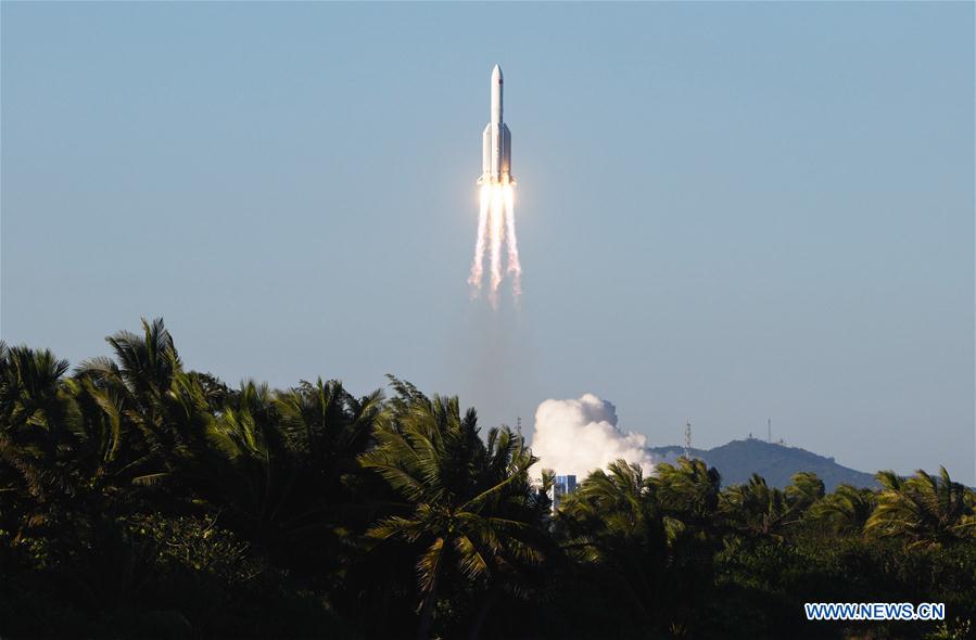 CHINA-HAINAN-LONG MARCH-5B-LAUNCH (CN)