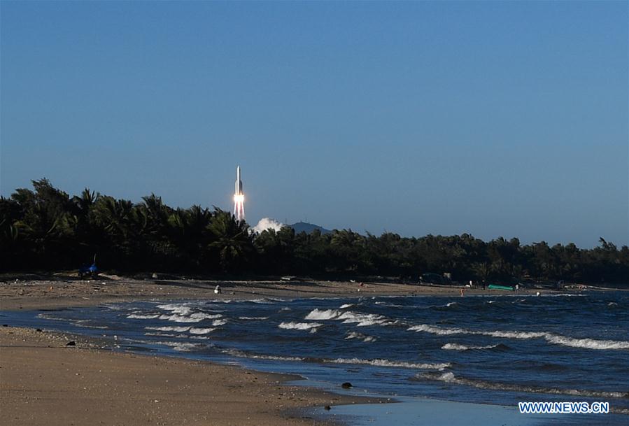 CHINA-HAINAN-LONG MARCH-5B-LAUNCH (CN)