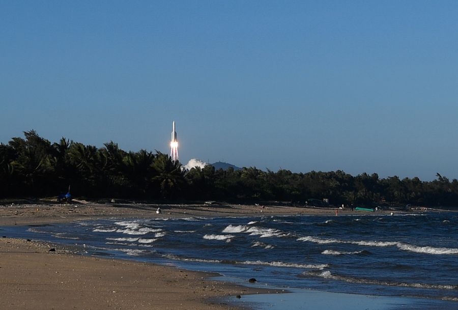 Update: China Launches New Long March-5B Rocket For Space Station ...