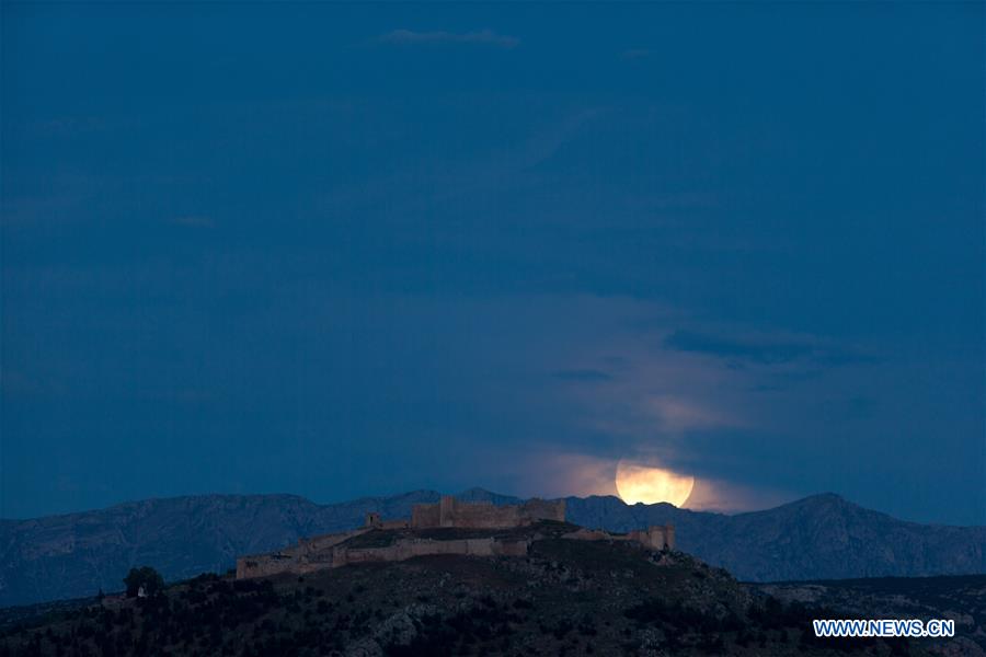 GREECE-ARGOS-FULL MOON