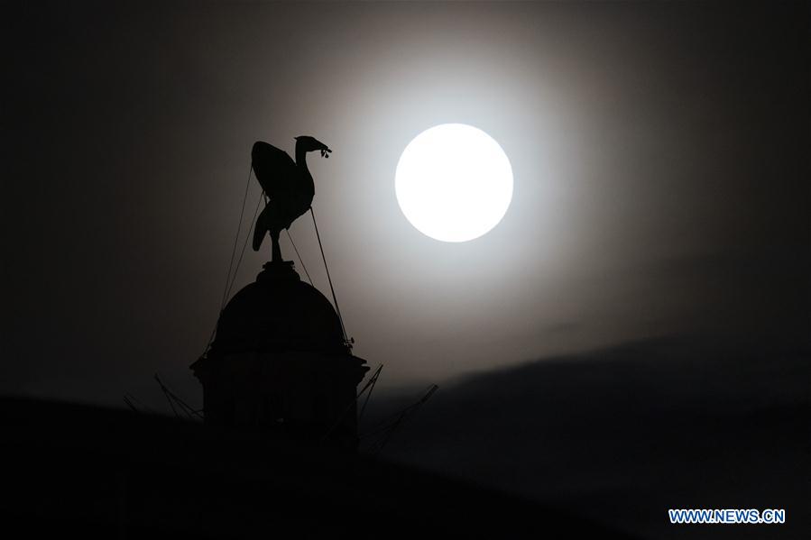 BRITAIN-LIVERPOOL-FULL MOON 