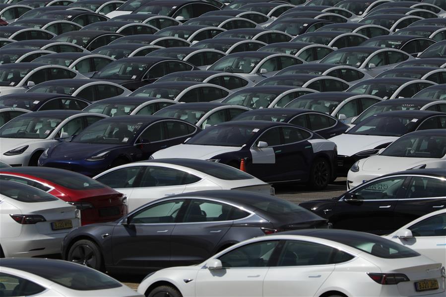 BRITAIN-COVID-19-CAR SALES-RECORD LOW