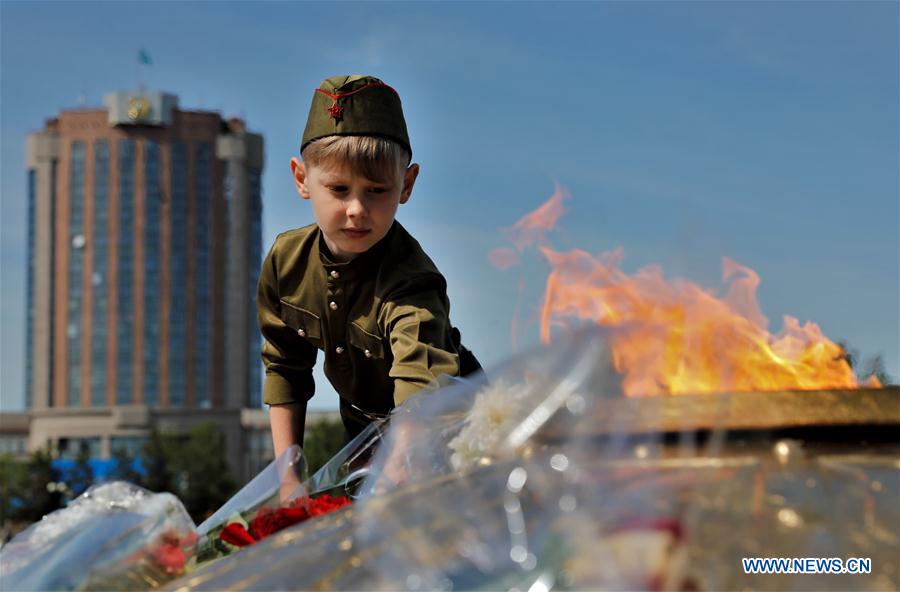 KAZAKHSTAN-NUR-SULTAN-VICTORY DAY