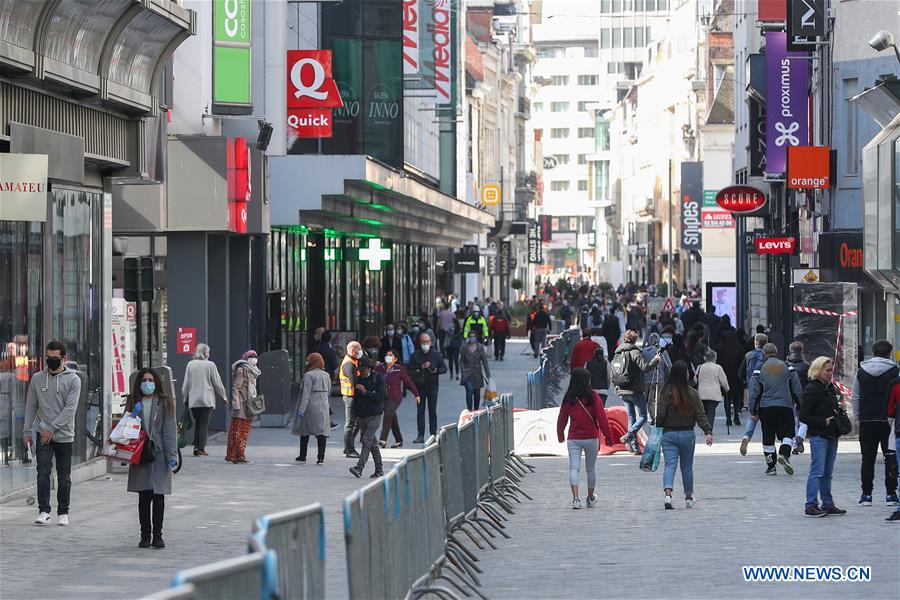 BELGIUM-BRUSSELS-CORONAVIRUS-DECONFINEMENT-NEW PHASE