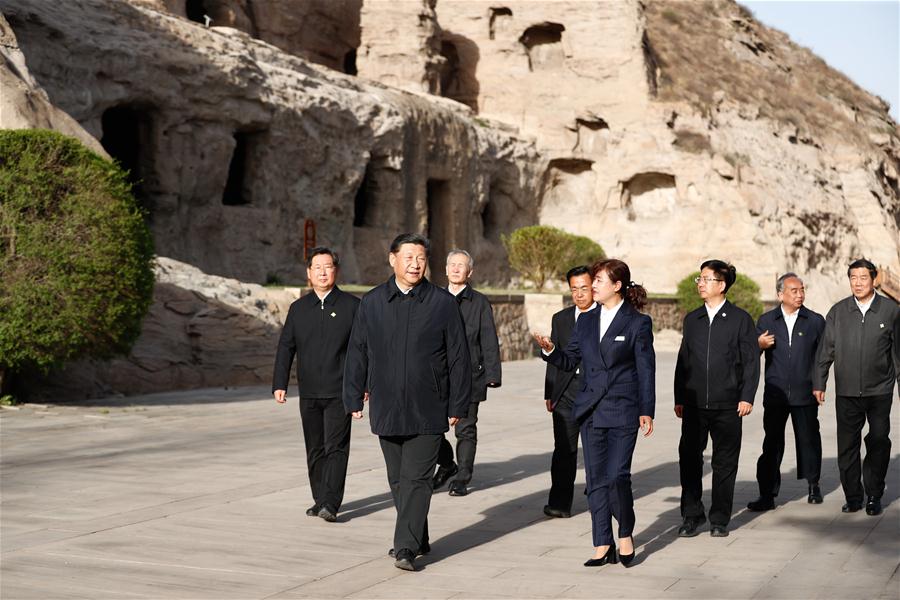 CHINA-SHANXI-DATONG-XI JINPING-INSPECTION (CN)