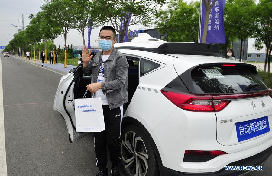 CHINA-HEBEI-CANGZHOU-SELF-DRIVING CARS (CN)