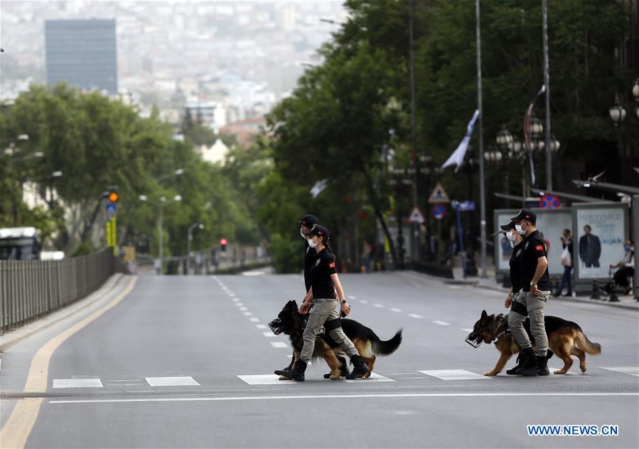 TURKEY-ANKARA-COVID-19-CURFEW