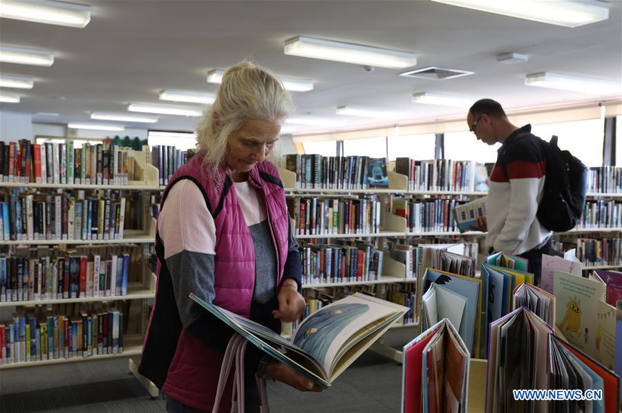 AUSTRALIA-CANBERRA-COVID-19-LIBRARY-REOPENING