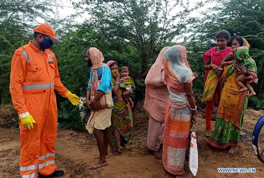 INDIA-BHADRAK-SUPER CYCLONE AMPHAN-LANDFALL-EVACUATION