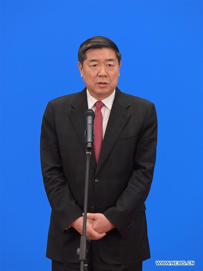 (TWO SESSIONS)CHINA-BEIJING-NPC-MINISTERS-INTERVIEW (CN)