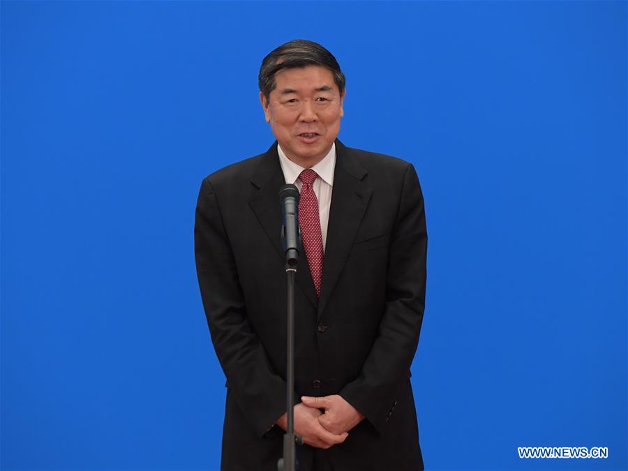 (TWO SESSIONS)CHINA-BEIJING-NPC-MINISTERS-INTERVIEW (CN)