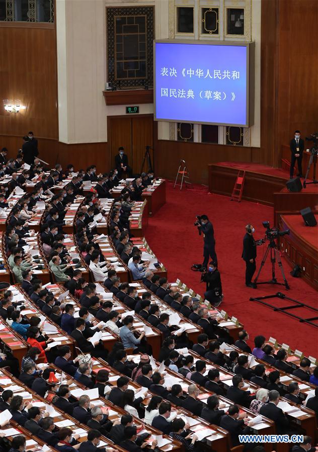 (TWO SESSIONS)CHINA-BEIJING-NPC-ANNUAL SESSION-CLOSING MEETING (CN)