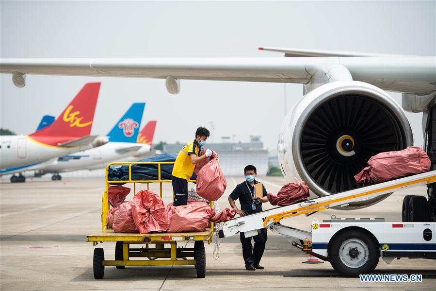 CHINA-HUNAN-CHANGSHA-E-COMMERCE-REGULAR FREIGHT AIR ROUTE-RUSSIA-MAIDEN FLIGHT (CN)