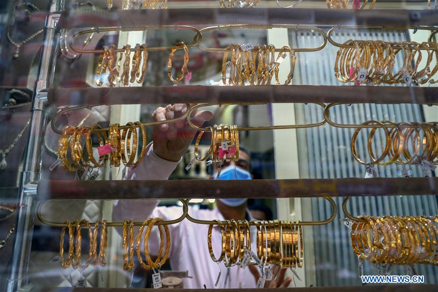 EGYPT-CAIRO-GOLD MARKET-COVID-19