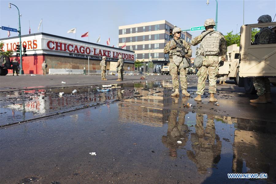 U.S.- MINNEAPOLIS-VIOLENT PROTESTS