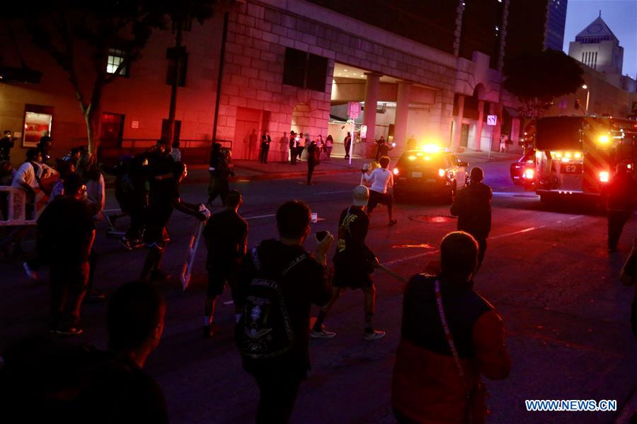 U.S.-LOS ANGELES-PROTEST