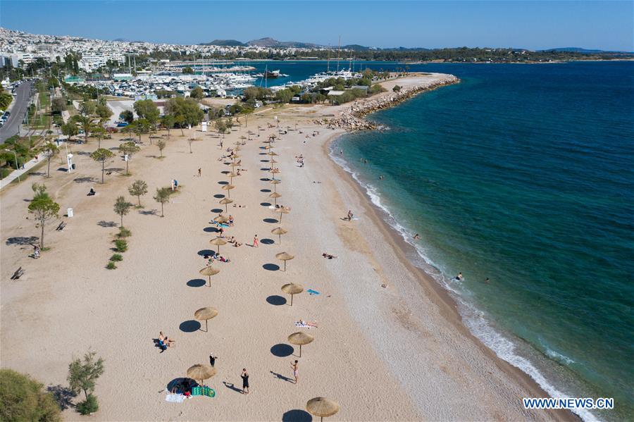 GREECE-ATHENS-TOURISM-BEACH