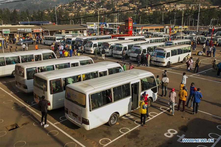 RWANDA-KIGALI-TRANSPORT-RESUMPTION-COVID-19