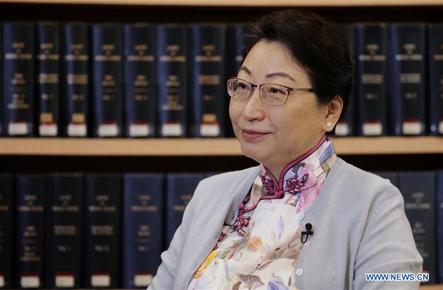 CHINA-HONG KONG-JUSTICE SECRETARY-INTERVIEW (CN)