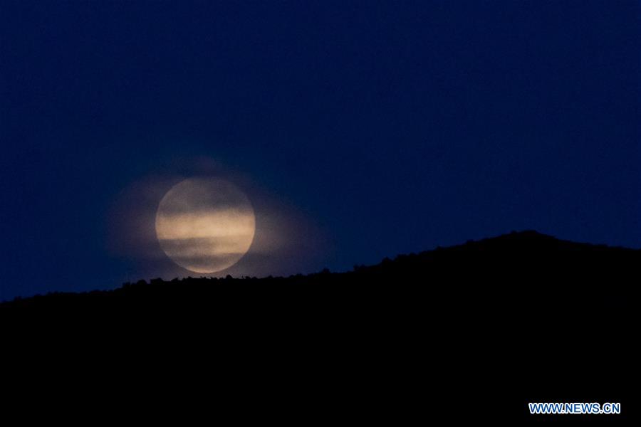 NORTH MACEDONIA-PRILEP-FULL MOON