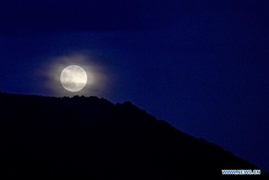 NORTH MACEDONIA-PRILEP-FULL MOON