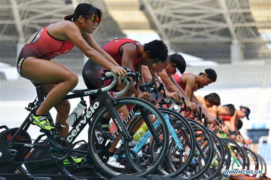 (SP)CHINA-SHANDONG-WEIHAI-TRIATHLON-NATIONAL DUATHLON COMPETITION ONLINE (CN)