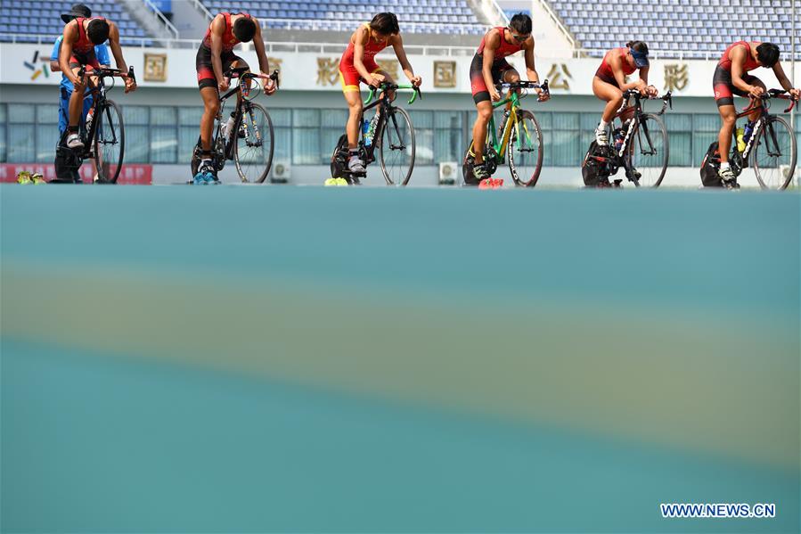 (SP)CHINA-SHANDONG-WEIHAI-TRIATHLON-NATIONAL DUATHLON COMPETITION ONLINE (CN)