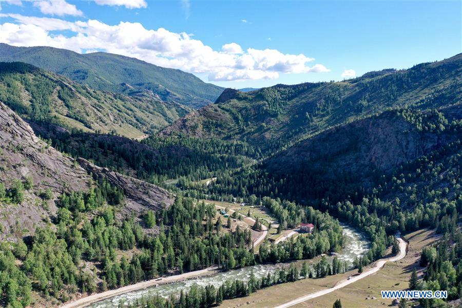 CHINA-XINJIANG-GEOPARK-SUMMER SCENERY (CN)