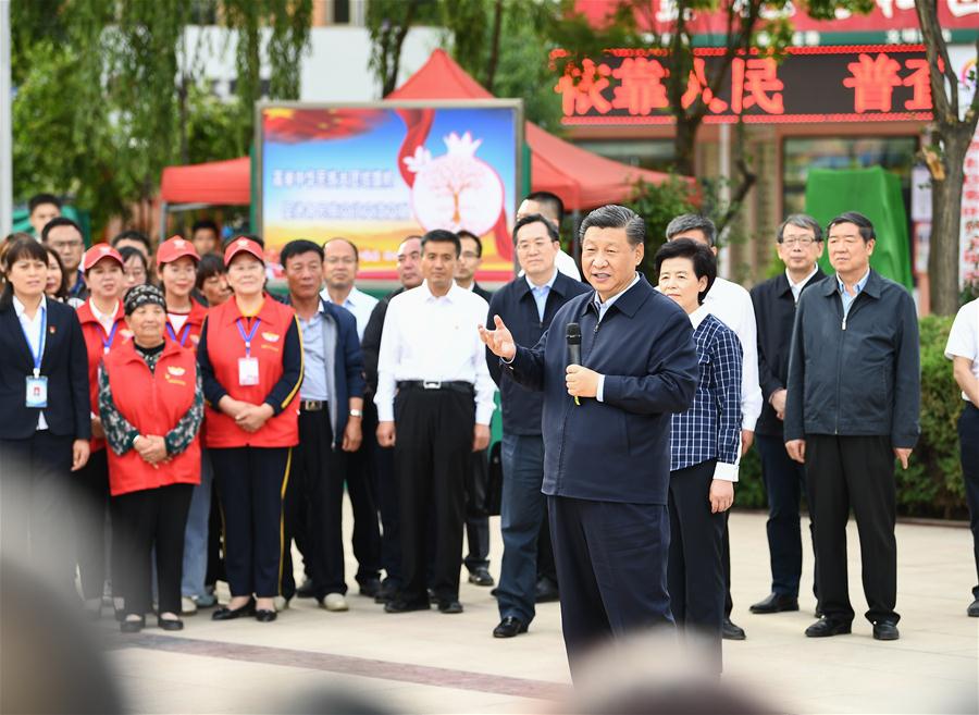 CHINA-NINGXIA-XI JINPING-INSPECTION (CN)