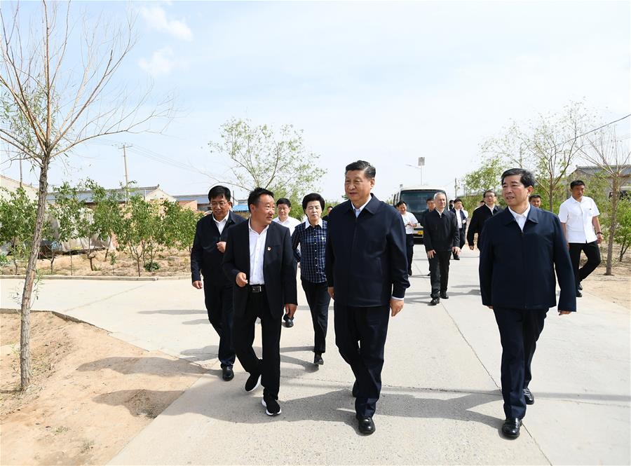 CHINA-NINGXIA-XI JINPING-INSPECTION (CN)