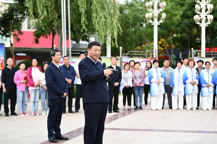 CHINA-NINGXIA-XI JINPING-INSPECTION (CN)