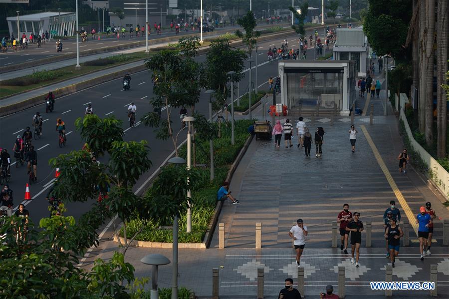 Daily life in Jakarta, Indonesia amid COVID-19 pandemic - Xinhua