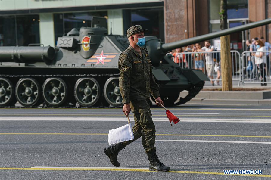 RUSSIA-MOSCOW-VICTORY DAY PARADE-REHEARSAL