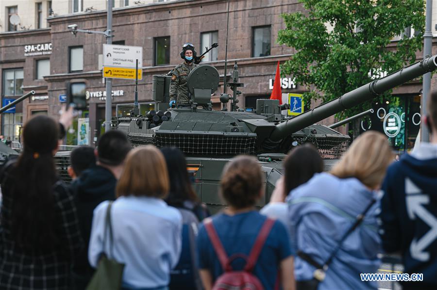 RUSSIA-MOSCOW-VICTORY DAY PARADE-REHEARSAL