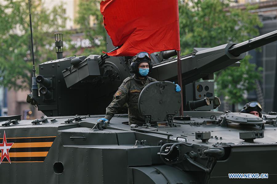 RUSSIA-MOSCOW-VICTORY DAY PARADE-REHEARSAL