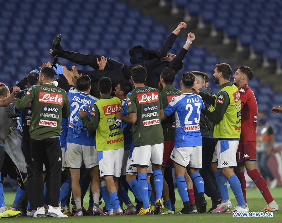 (SP)ITALY-ROME-FOOTBALL-ITALIAN CUP-FINAL-NAPOLI VS JUVENTUS