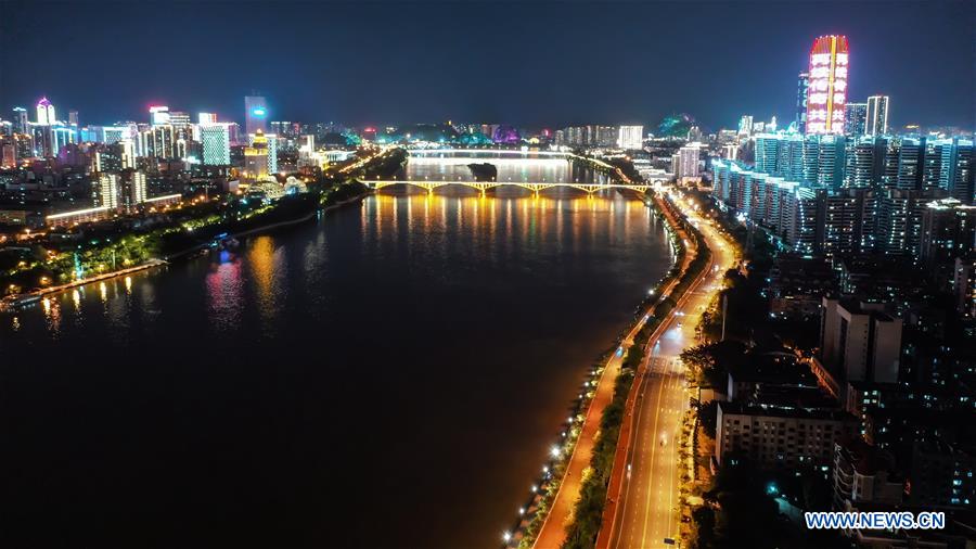 CHINA-GUANGXI-LIUZHOU-NIGHT VIEW (CN)