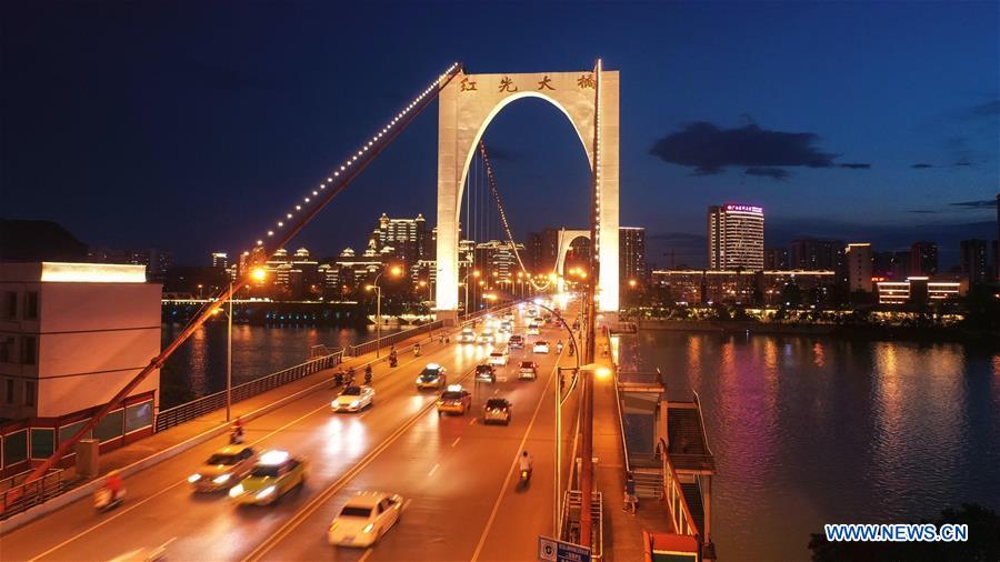 CHINA-GUANGXI-LIUZHOU-NIGHT VIEW (CN)