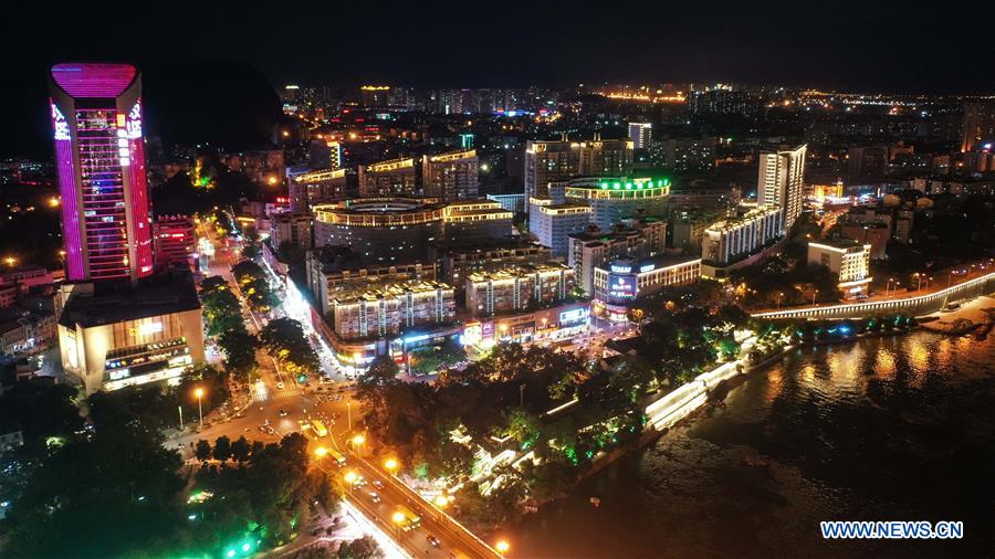 CHINA-GUANGXI-LIUZHOU-NIGHT VIEW (CN)