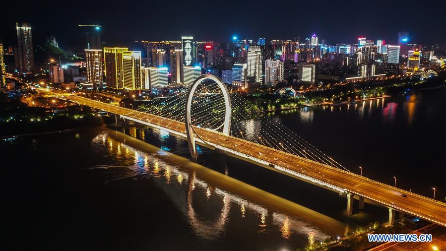 CHINA-GUANGXI-LIUZHOU-NIGHT VIEW (CN)